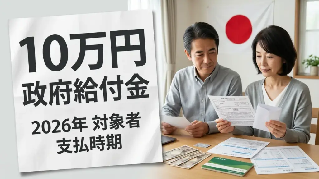 10万円政府給付金2026