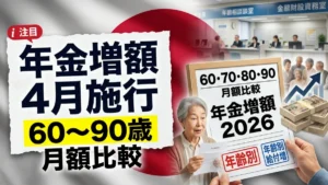 2026年4月施行の年金増額