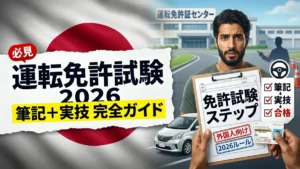 2026年日本の運転免許試験
