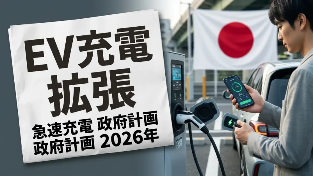 EV充電ステーション拡張2026