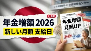 年金増額2026