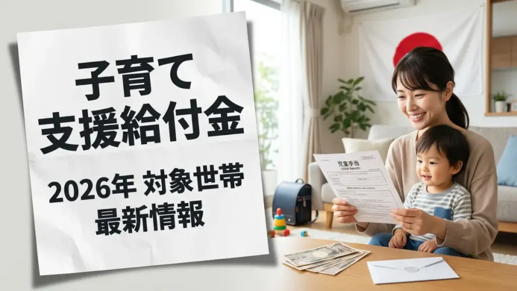 日本の子育て支援給付金2026