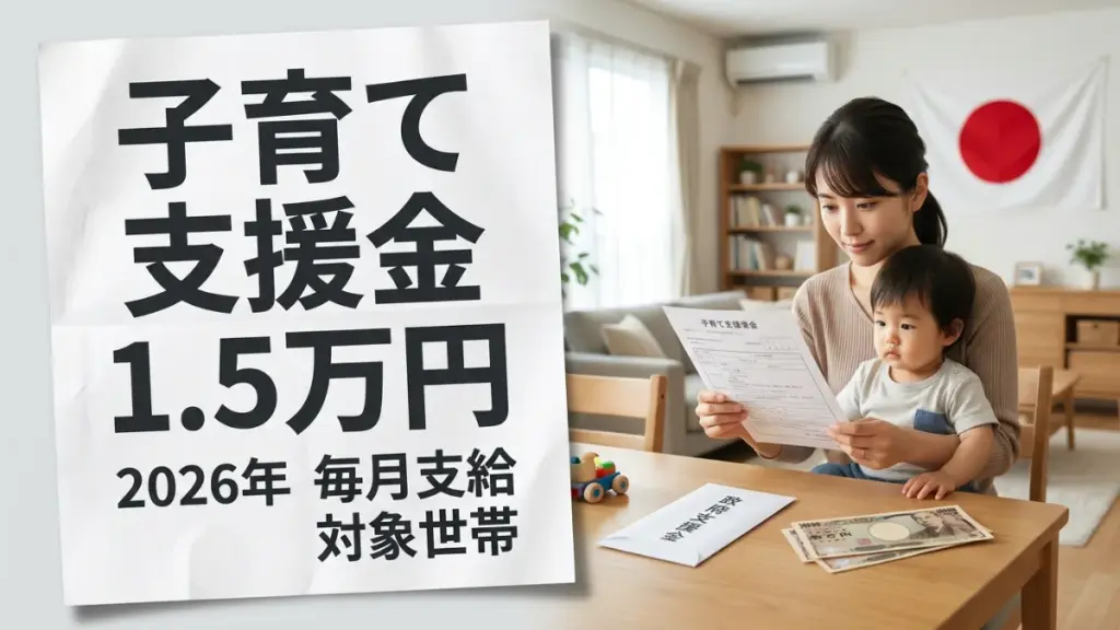 日本の子育て支援金2026