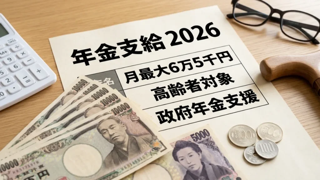 日本の年金支給2026