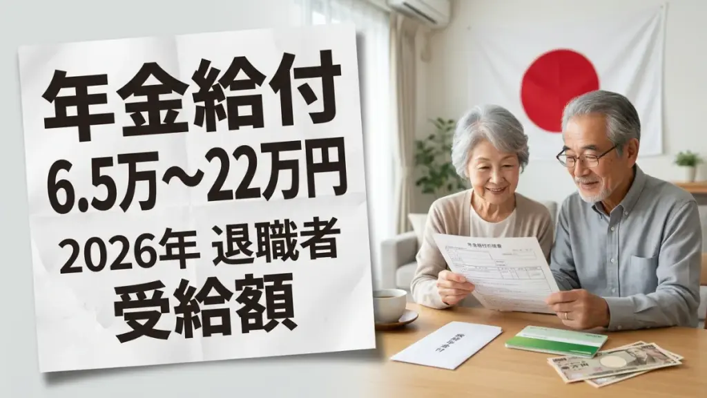 日本の年金給付2026