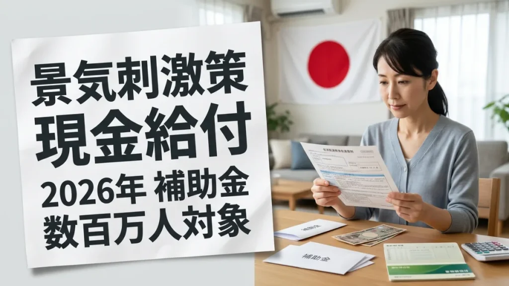 日本の景気刺激策アップデート2026