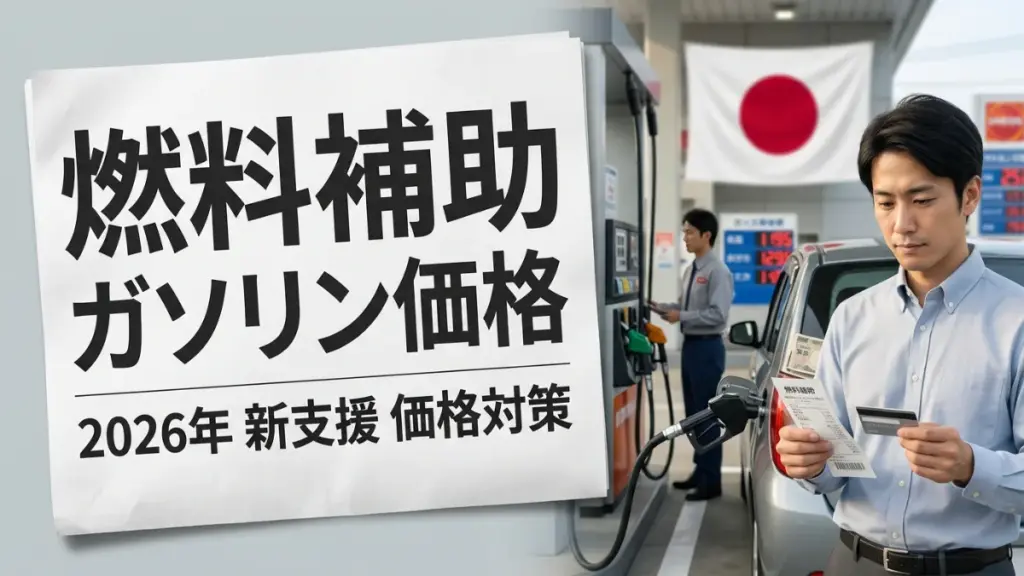日本の燃料補助プログラム2026