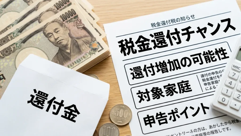 日本の税金還付チャンス
