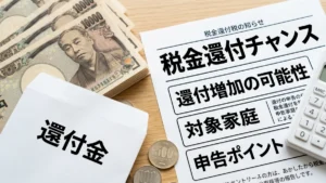 日本の税金還付チャンス