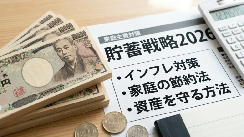 日本の貯蓄戦略2026