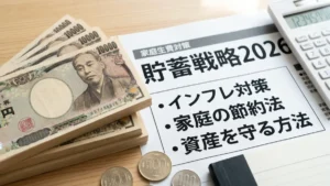 日本の貯蓄戦略2026