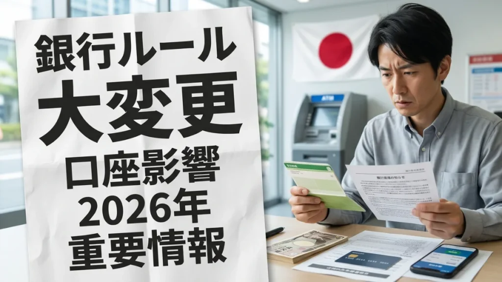 日本の銀行ルール大変更
