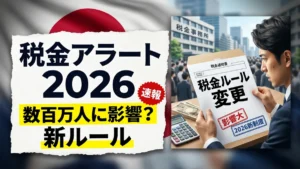 日本税金アラート2026