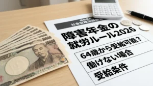 障害年金の就労ルール2026